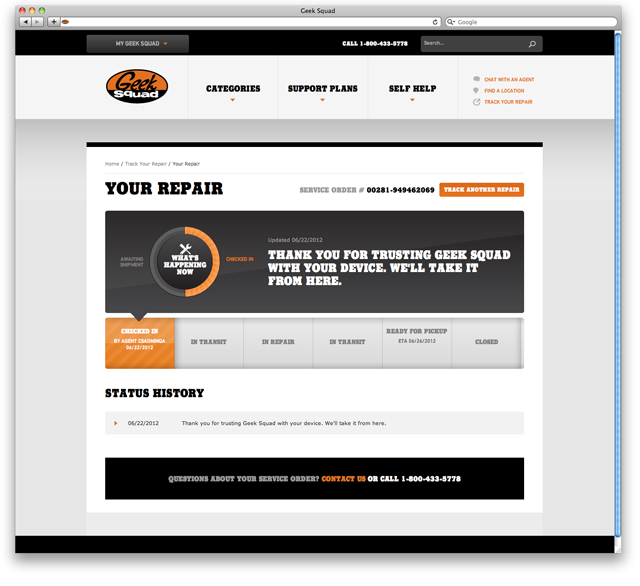 repair tracker